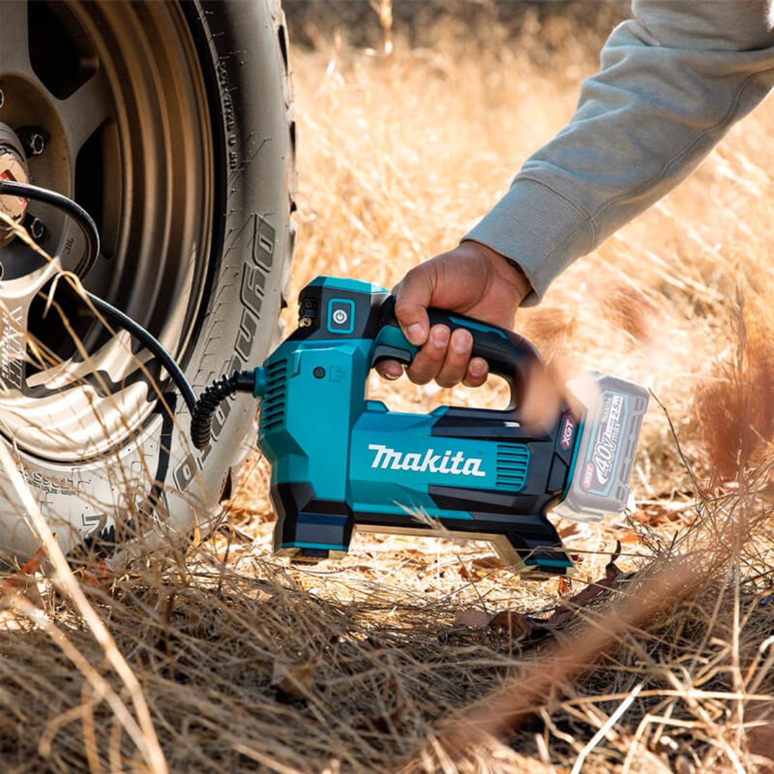 ZESTAW MAKITA PROFESJONALNY – WIERTARKO-WKRĘTARKA AKUMULATOROWA 40V + KOMPRESOR PRZENOŚNY | 70% OFF TYLKO DZIŚ