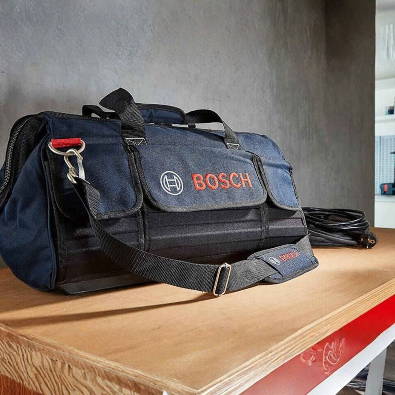 WIERTARKO-WKRĘTARKA BOSCH 18V Z 2 AKUMULATORAMI + ŁADOWARKA + ZESTAW WIERTEŁ 15 SZTUK + TORBA BOSCH GRATIS