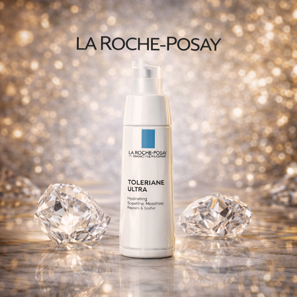 PAKIET PREMIUM DO PIELĘGNACJI TWARZY – LA ROCHE-POSAY TOLERIANE ULTRA + LANCÔME ABSOLUE + ELEMIS PRO-COLLAGEN